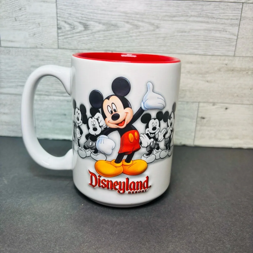 Mickey Walt Disney World Parks‎ Disneyland Resort Embossed Mug